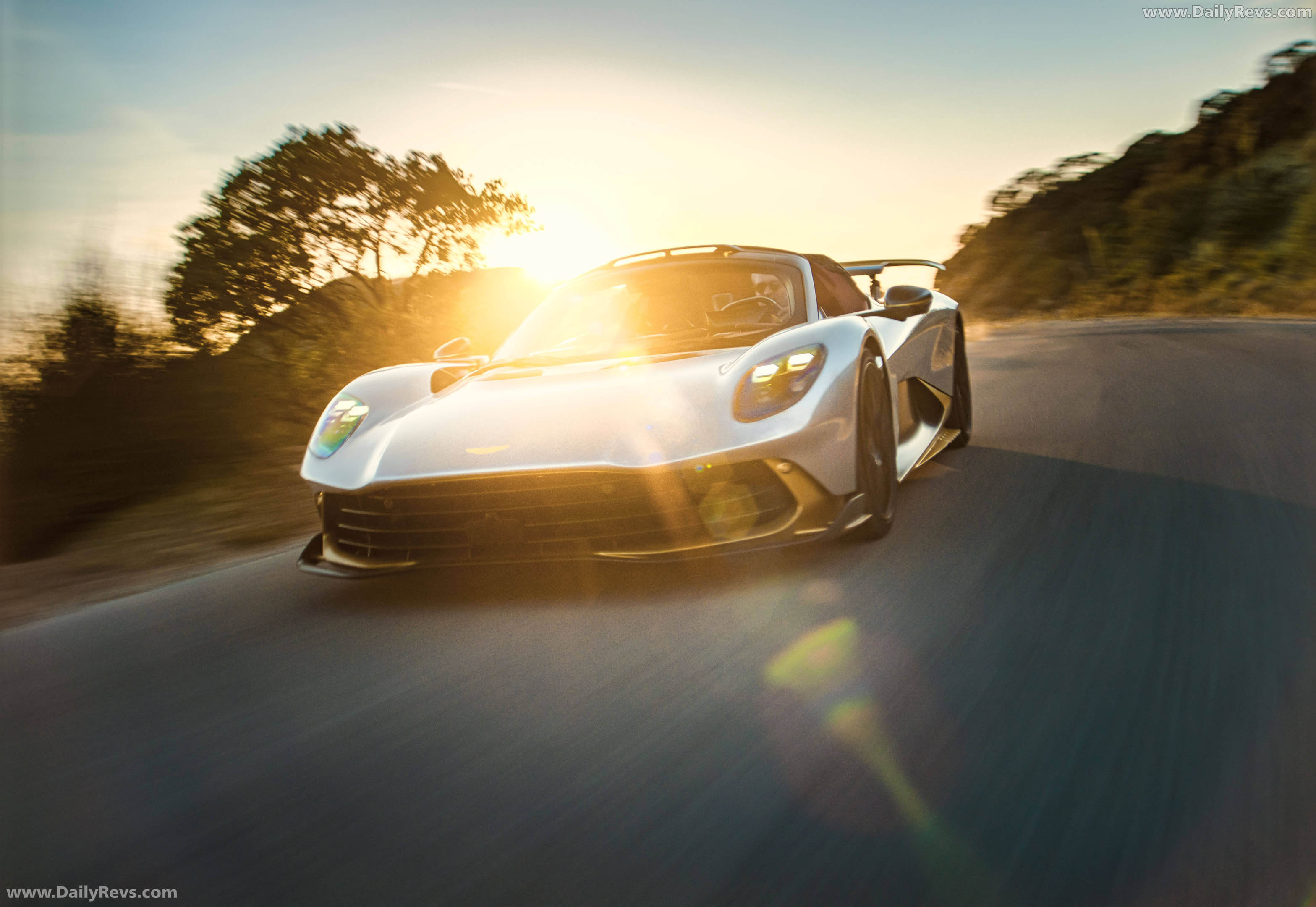 2028 Aston Martin Valhalla Spider Front View